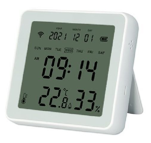 HDTE201 WiFi TUYA LCD detektor teploty a vlhkosti