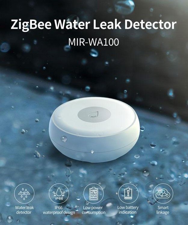 HDWA100 Zigbee TUYA záplavový detektor