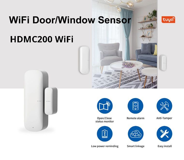 HDMC200 WiFi TUYA IR magnetický kontakt