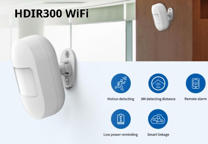 HDIR300 WiFi TUYA IR detekce pohybu