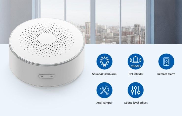 HDSR200 WiFi TUYA siréna