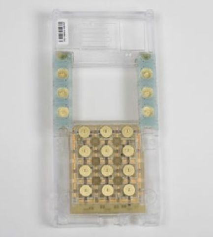 IP Vario Plastic front cover 6 buttons, keypad