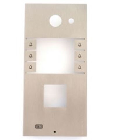 IP Vario kovový kryt  6tl, čtečka karet