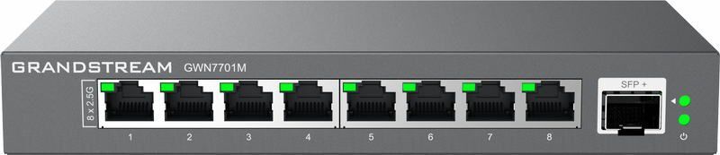 Grandstream GWN7701M Unmanaged Network Switch 8 2,5Gb portů / 1 SFP+