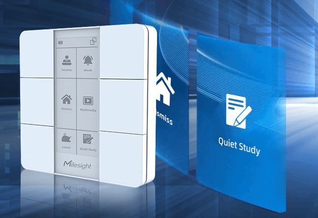 WS156-868M Ovládácí panel, 6 tlačítek, 2x590mAh, NFC, IP30