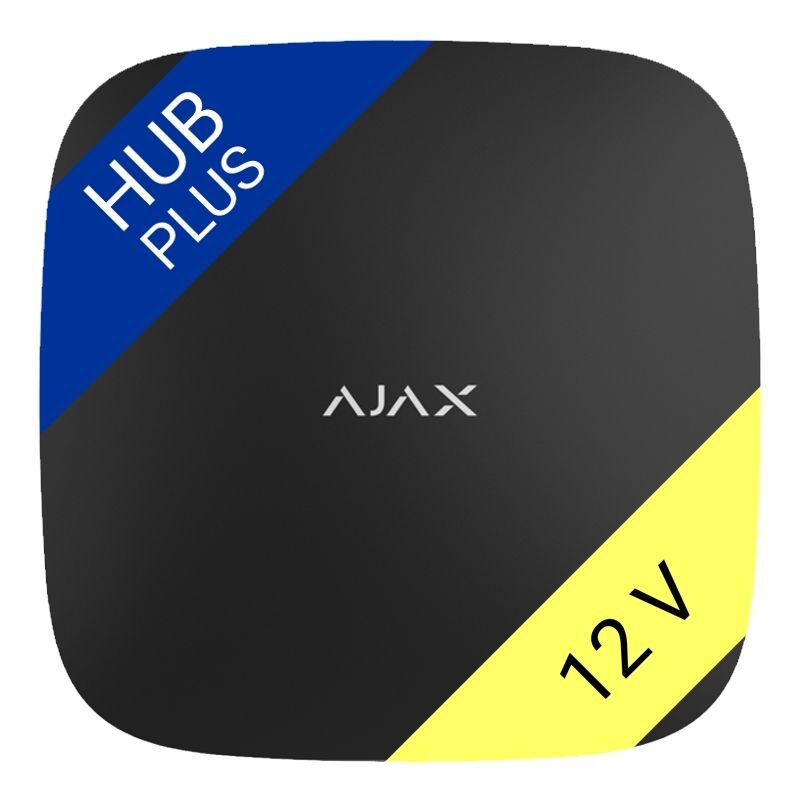 SET Ajax StarterKit Plus 12V black (20289_12V)