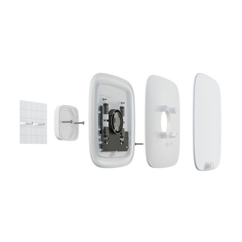 SET Ajax StreetSiren DoubleDeck_white (20337) + Ajax Brandplate_white (20380)