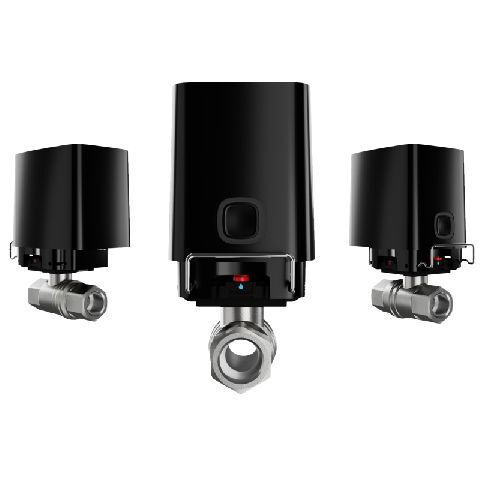 Ajax WaterStop [1/2] (8EU) black (52270) - Dálkově ovládaný uzavírací ventil vody (1/2“)