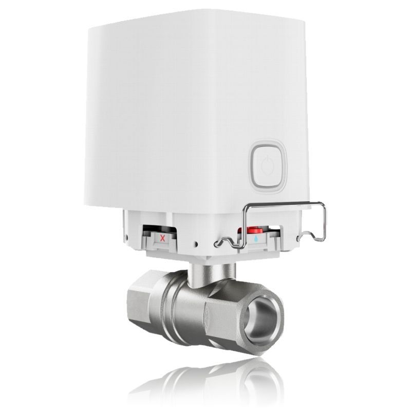 Ajax WaterStop [1/2] (8EU) white (52271) - Dálkově ovládaný uzavírací ventil vody (1/2“)