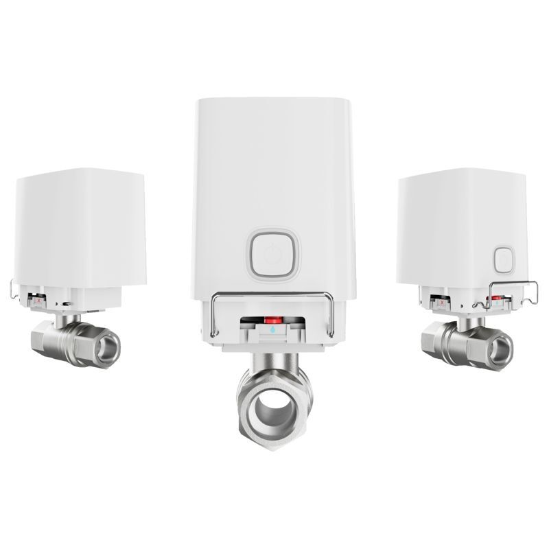 Ajax WaterStop [1] (8EU) white (52267) - Dálkově ovládaný uzavírací ventil vody (1“)