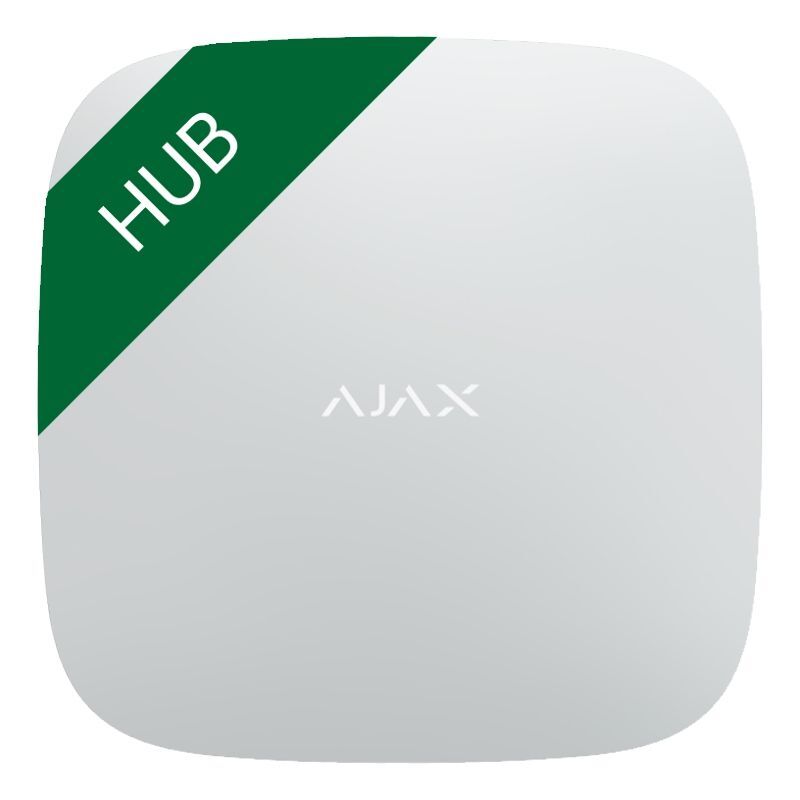 Rozšířený SET Ajax StarterKit white + Ajax HomeSiren white