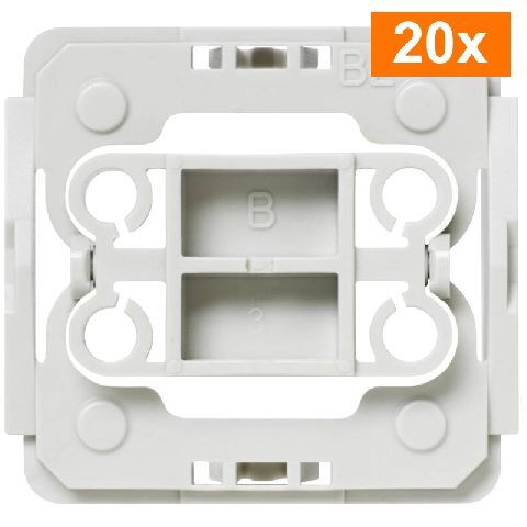 Adaptér Berker B2, set 20ks