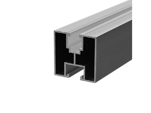 Hliníkový montážní H profil 40x40mm 3,30 m stříbrný
