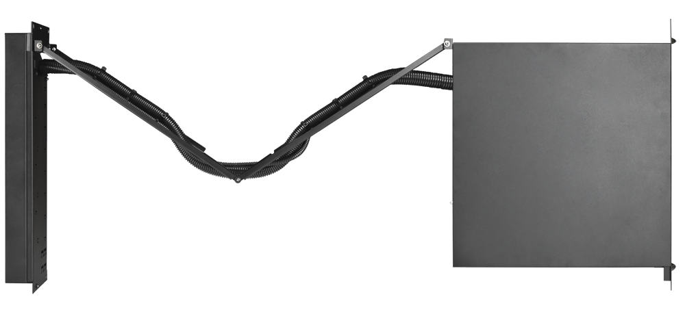 ARAD-S2 Kryt Security 2U skříň pro RACK19 &quot;24 linek