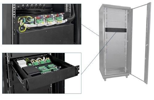 ARAD-S2 Kryt Security 2U skříň pro RACK19 &quot;24 linek