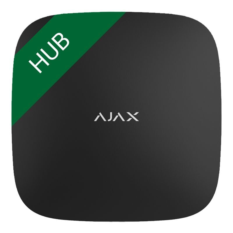 SET Ajax Hub black (7559) + DÁREK ZDARMA Ajax SpaceControl black