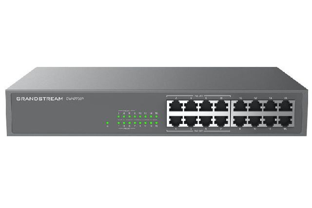 Grandstream GWN7702P Unmanaged Network Switch 16 portů / 8 PoE out