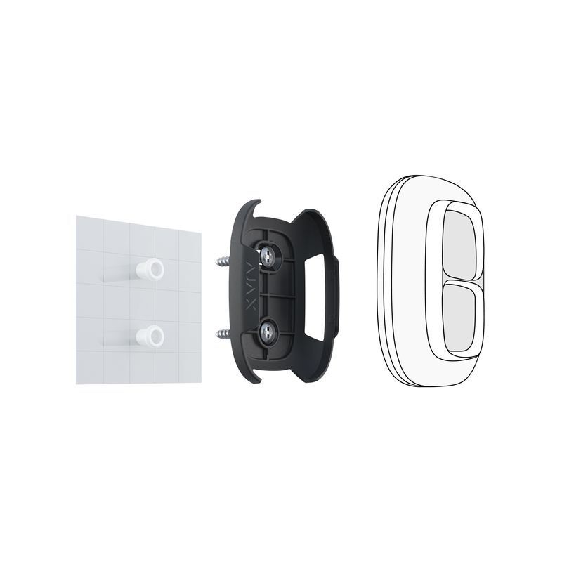 Ajax Holder (držák) pro Ajax Button/DoubleButton ASP black (38214)