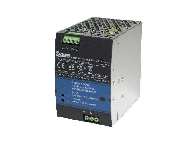 YSDS-480-48 Zdroj DC 48V/480W 10A, DIN