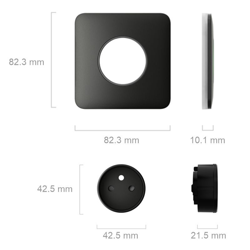 Ajax SoloCover (smart) [type E] [55] ASP black (60046)