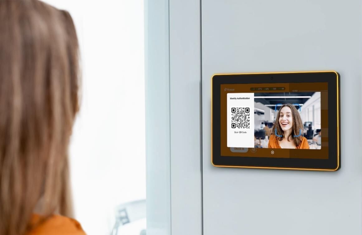 Yeastar Room Display DS7310 - 10,1&quot;LCD IPS touch screen, Face ID + možnost odemčení zámku, PoE