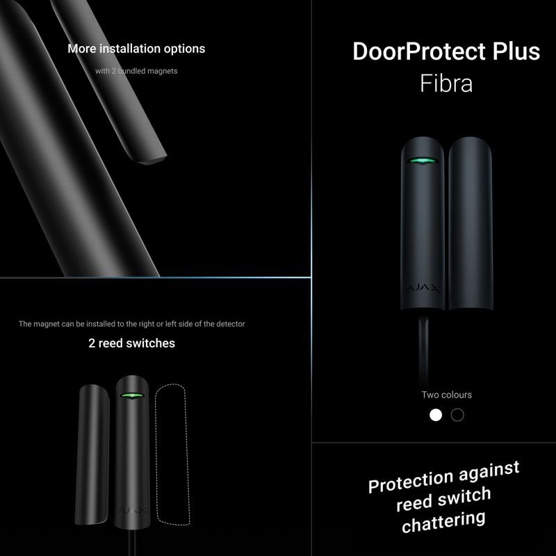 Ajax DoorProtect Plus Fibra black 30855