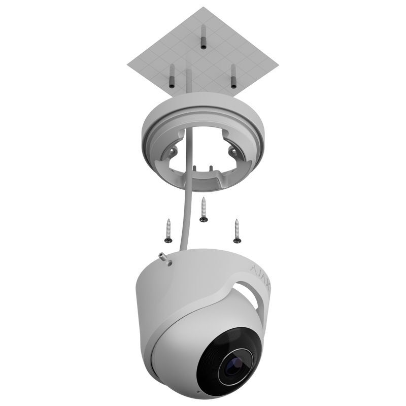Ajax TurretCam (5 Mp/4 mm) (8EU) ASP white (64925)