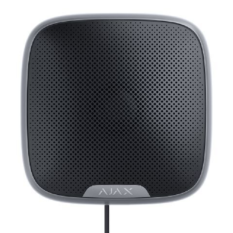 Ajax StreetSiren Fibra ASP black