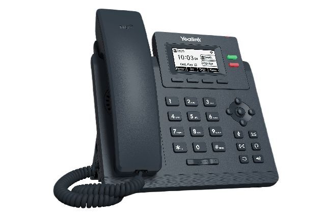 Yealink SIP-T31W WiFi telefon, s napájecím adaptérem