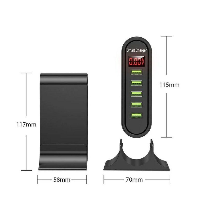 SM5V4A 5xUSB nabijecka bila