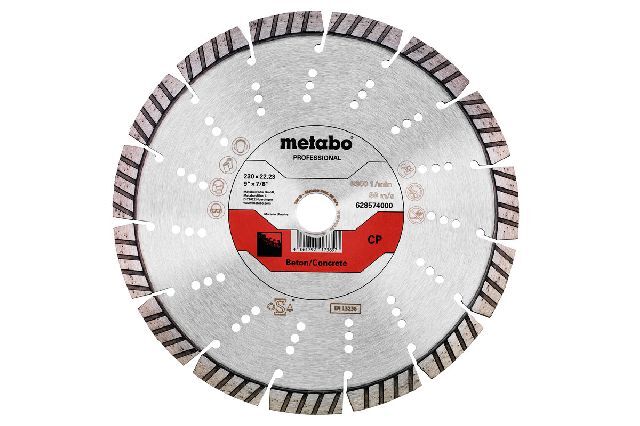 Diamantový řezný kotouč 230x22,23mm, &quot;CP&quot;, beton &quot;profesionál&quot;