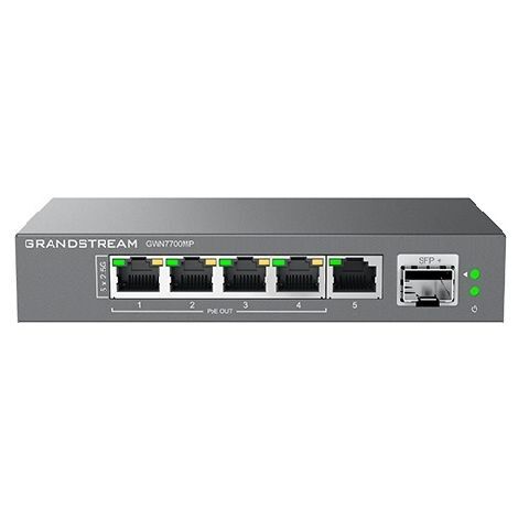 Grandstream GWN7700MP Unmanaged Network Switch 5 2,5Gb portů / 1 SFP+