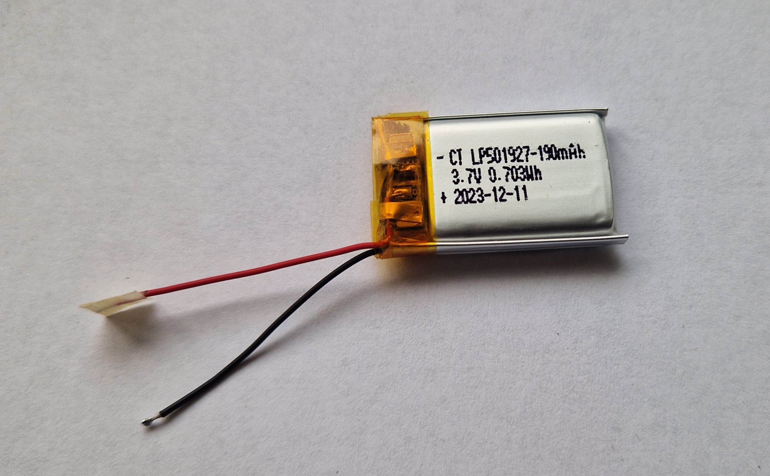 SM2 EMM-LRN R615 3,7V/190mA Li-Pol aku(LP401740)