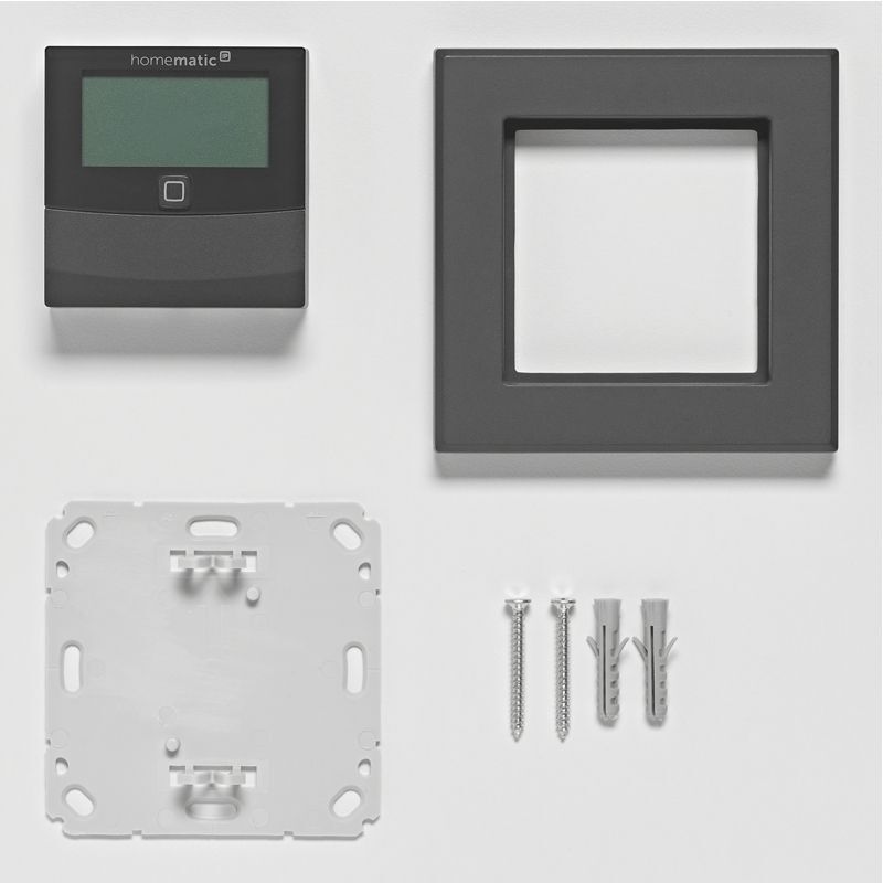 HmIP-STHD-A Temperature And Humidity Sensor With Display - Indoor, Anthracite