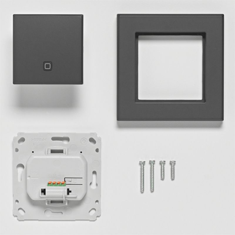 HmIPW-STH-A Wired Temperature And Humidity Sensor - Indoor, Anthracite