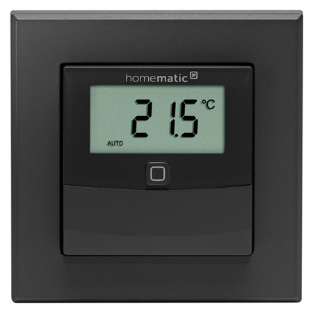 HmIPW-STHD-A Wired Temperature And Humidity Sensor With Display - Indoor, Anthracite