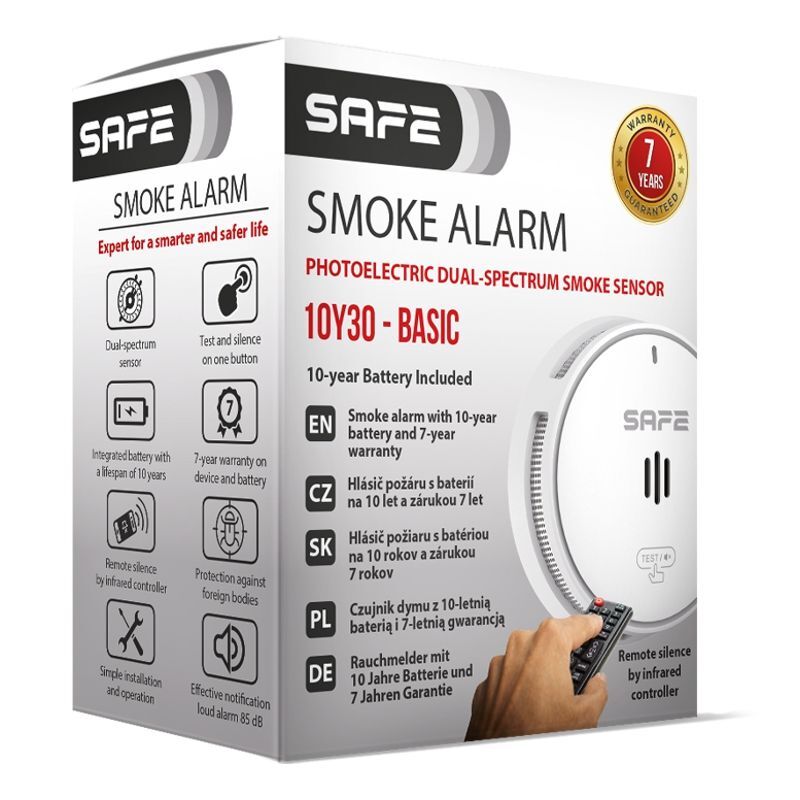 Hlásič požáru SAFE 10Y30-BASIC