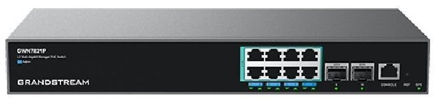 Grandstream GWN7821P managed network switch L3, 8x 2,5GbE, PoE