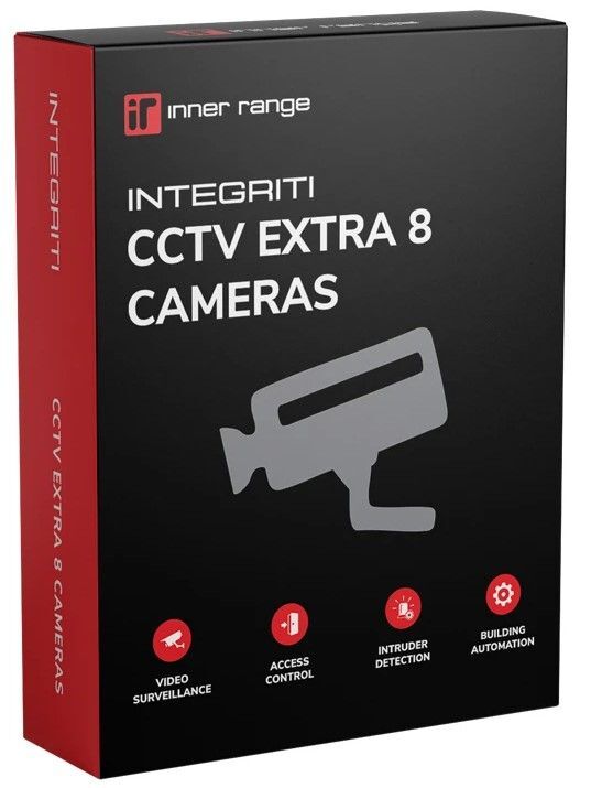 INTG-996921 Integriti Pro CCTV Key, Extra 8 Cameras