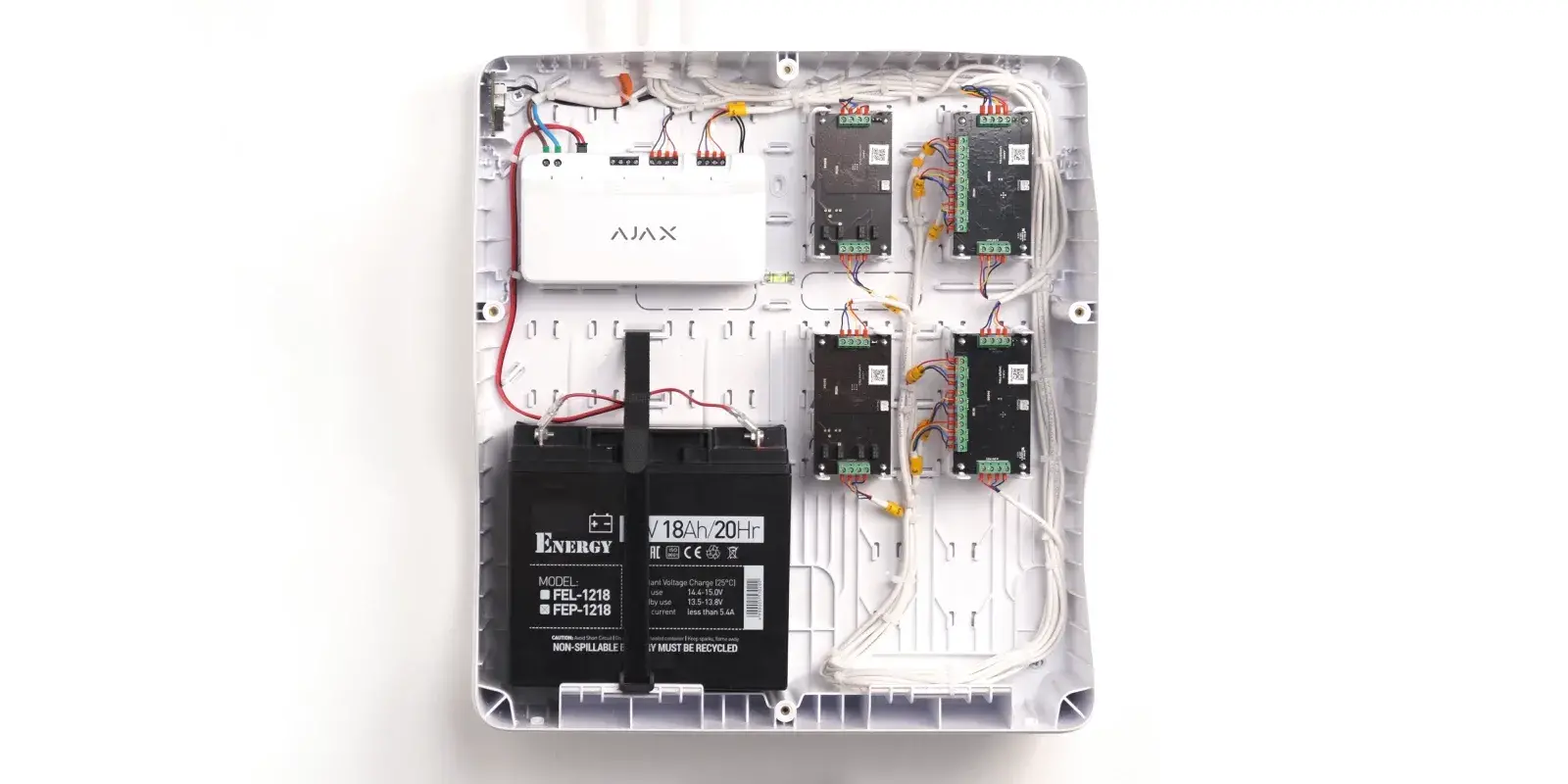 Ajax Superior LineSupply (75W) Fibra ASP white