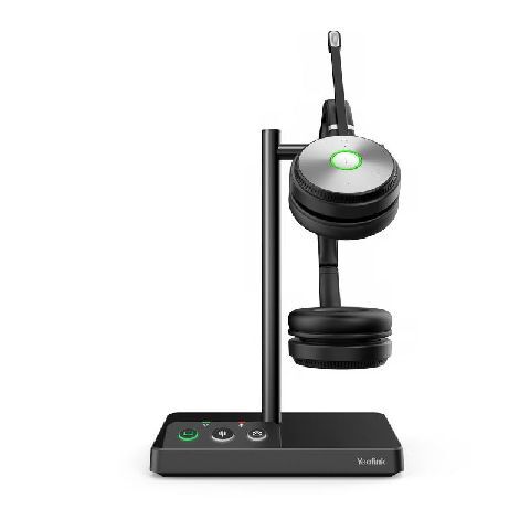DEFORMACE PRODEJNIHO OBALU Yealink WH62 Dual DECT základna s náhlavní soupravou na obě uši