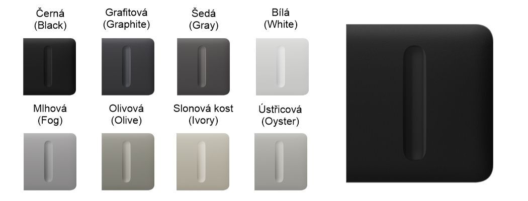 Ajax SideButton (Dimmer) [55] (8EU) ASP black