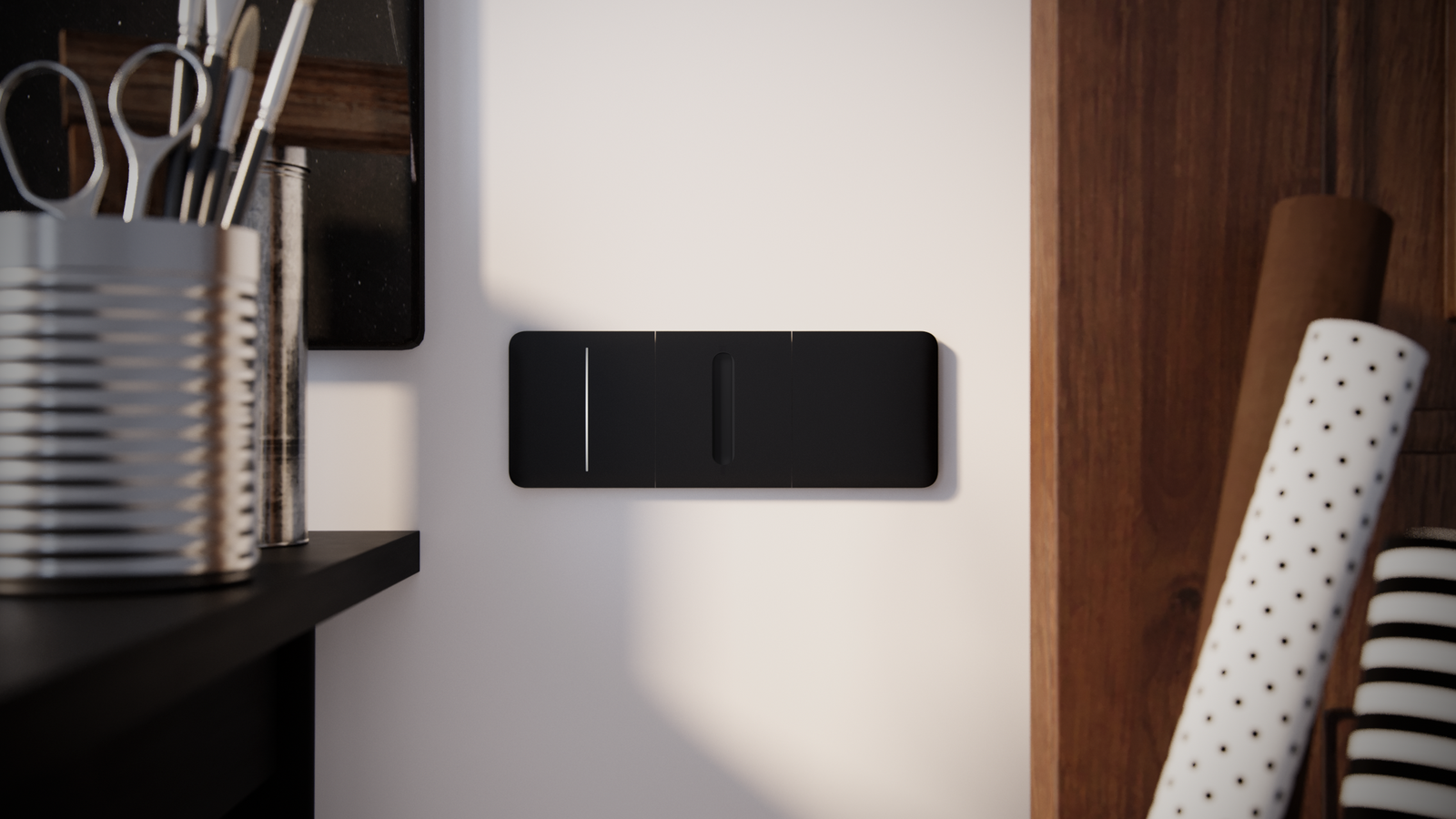 Ajax SideButton (Dimmer) [55] (8EU) ASP black