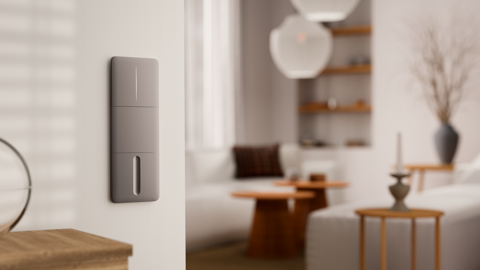 Ajax SideButton (Dimmer) vertical [55] (8EU) ASP grey