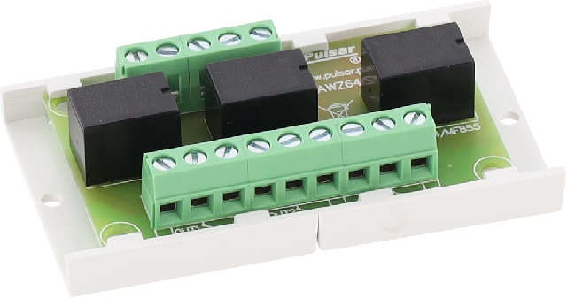 AWZ642 relé 3 x C/NC/NO