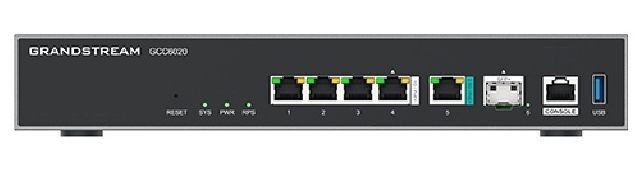 Grandstream GCC6020 all-in-one řešení (VPN router, NGFW,switch a IP PBX)