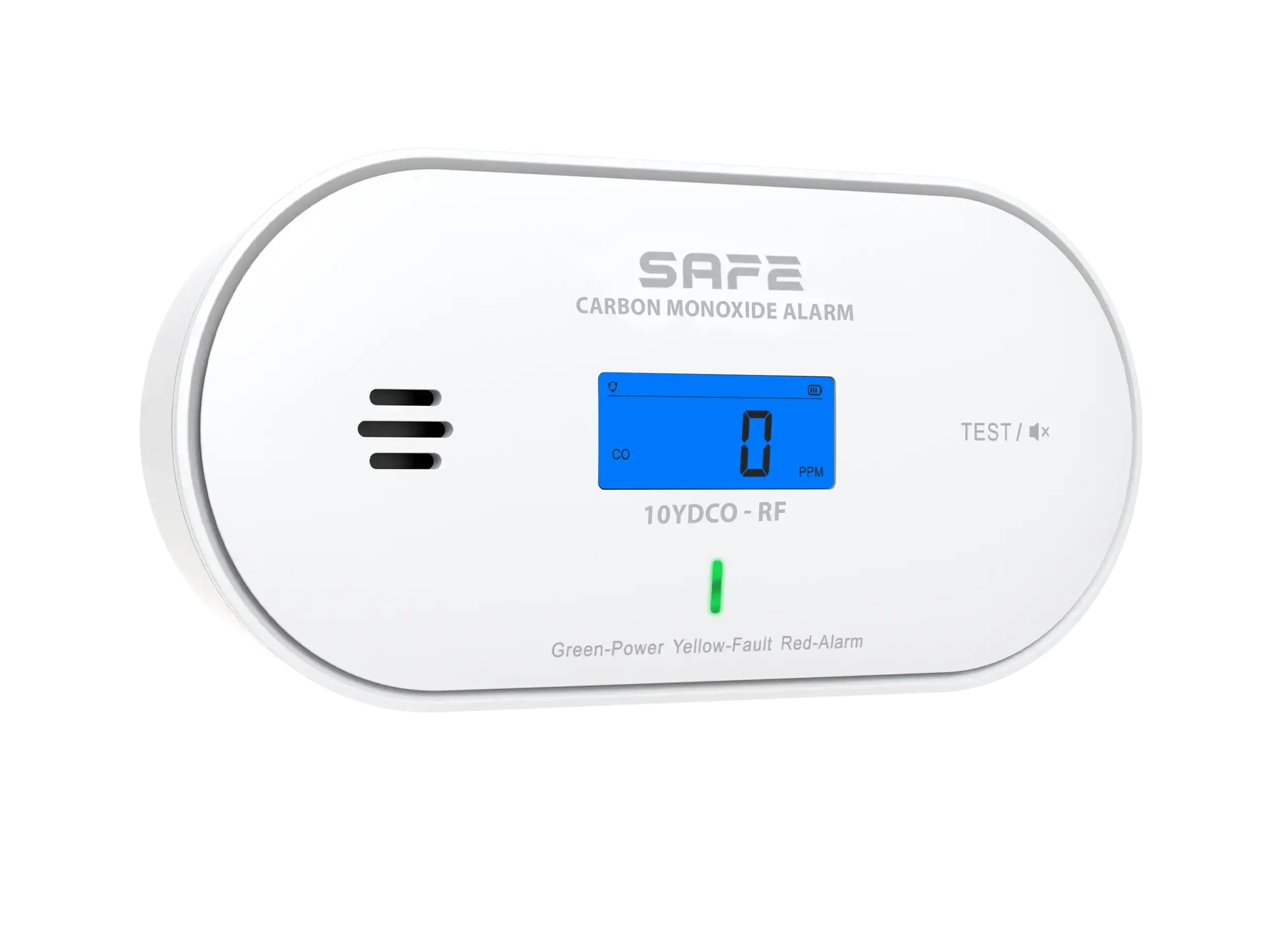 SAFE 10YDCO-RF - Wireless Interconnected CO Alarm FireSafe