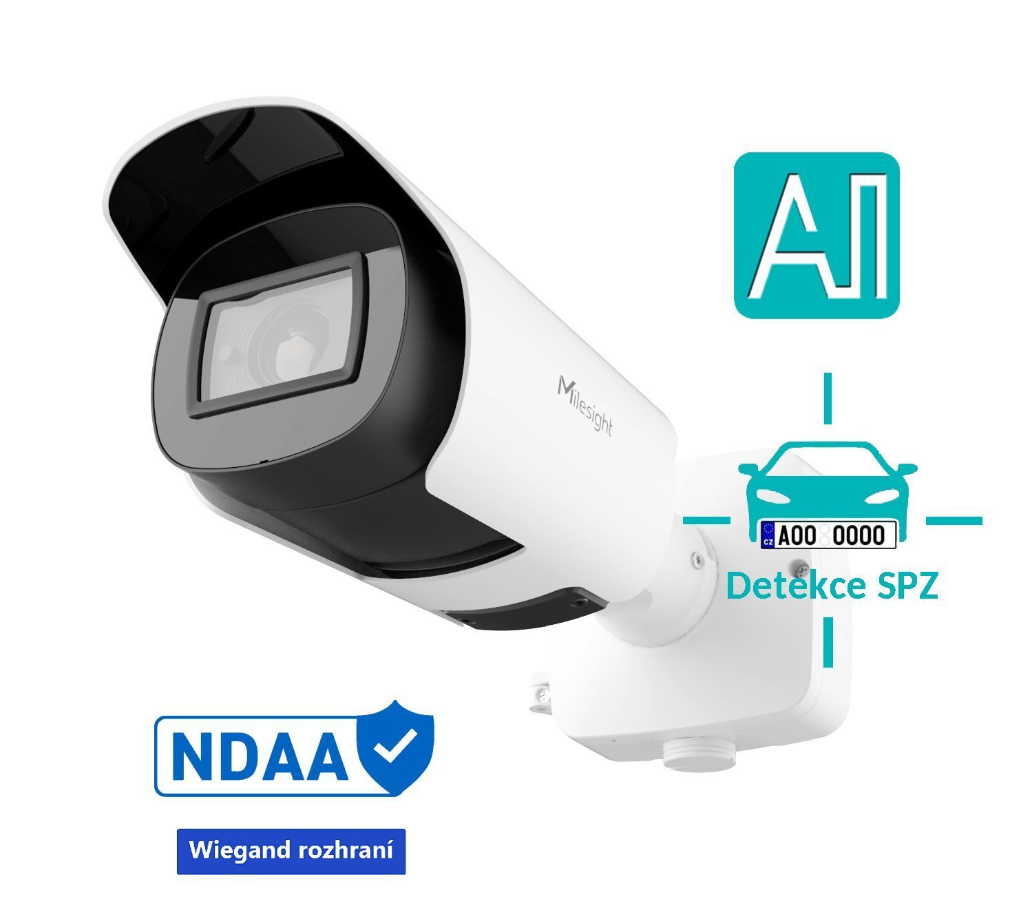 TS8266-FPC/P 8MP/30fps 3.6~10mm dopravní LPR