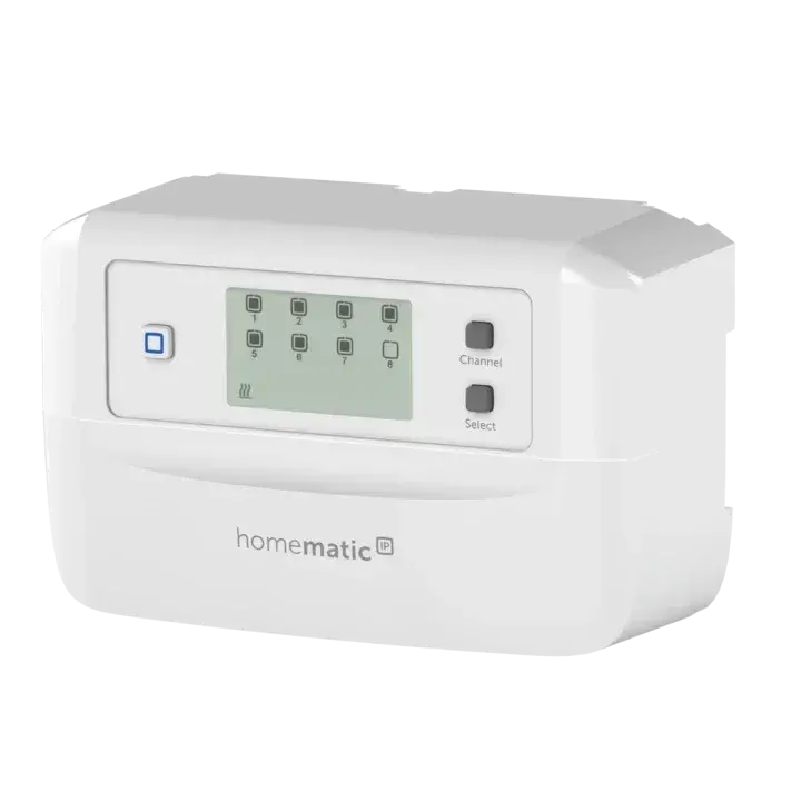 Homematic IP Underfloor Heating Controller – 8 channels, 230 V - HmIP-FALMOT-C8