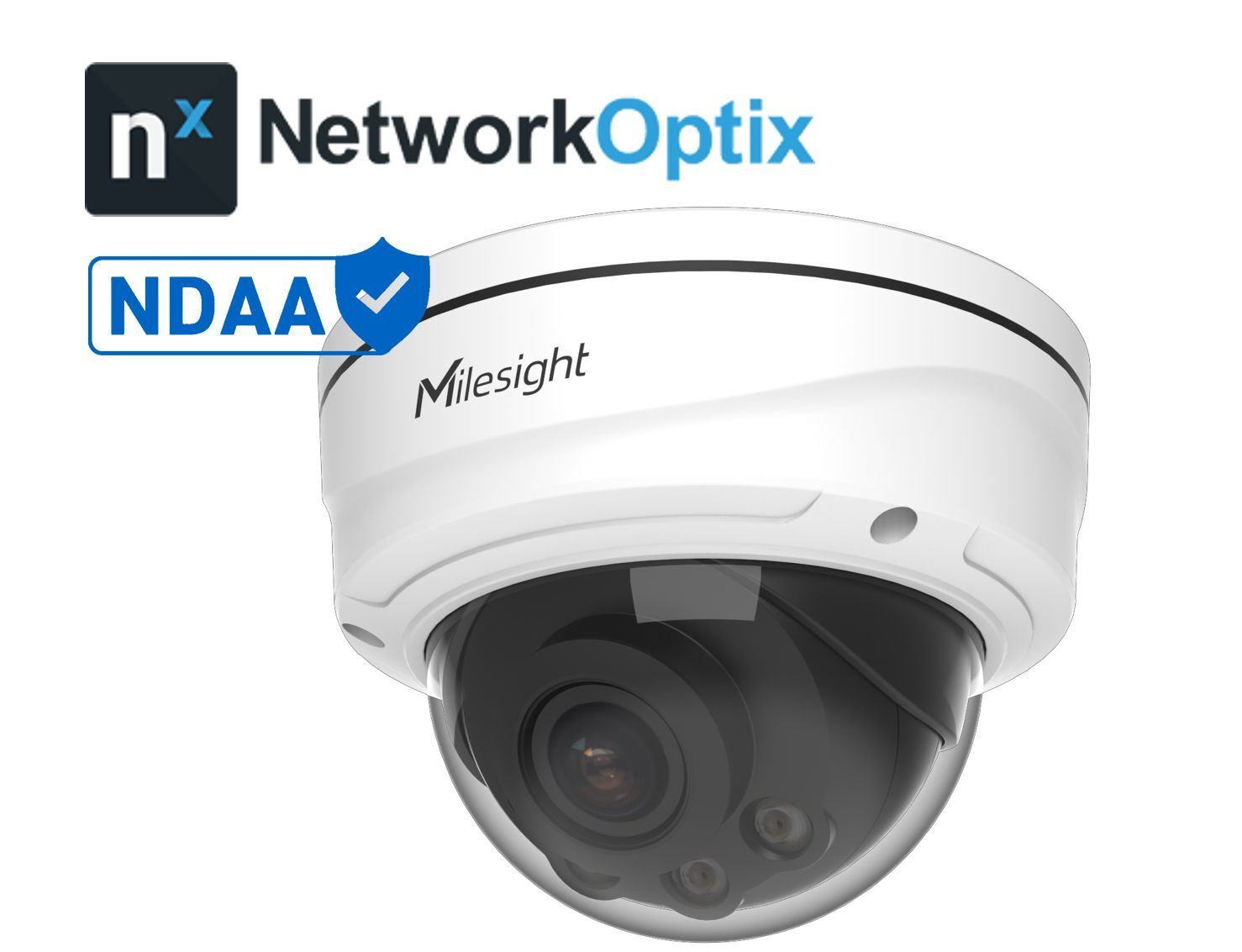 MS-C5372-FIPKG1 5MP stropní kamera 2.7~13.5mm OpenVision Server NDAA 